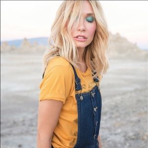 Levi's Orange Tab Denim Overalls